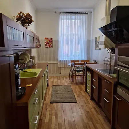 District, тихий центр города, всё под боком, удобно 公寓