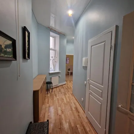 公寓 District, тихий центр города, всё под боком, удобно 里加